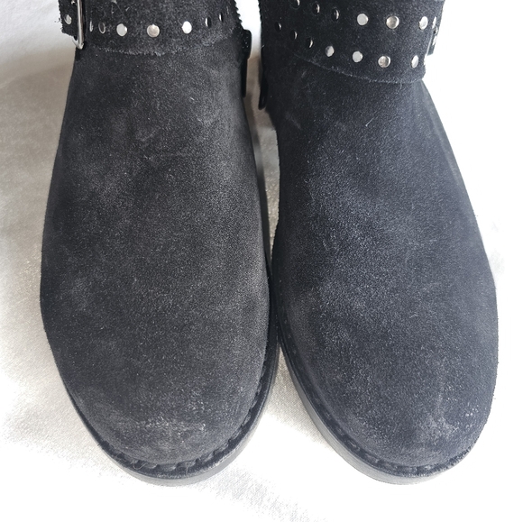 Frye Vicky Stud Engineer Boots Sz 8.5 - Picture 10 of 14